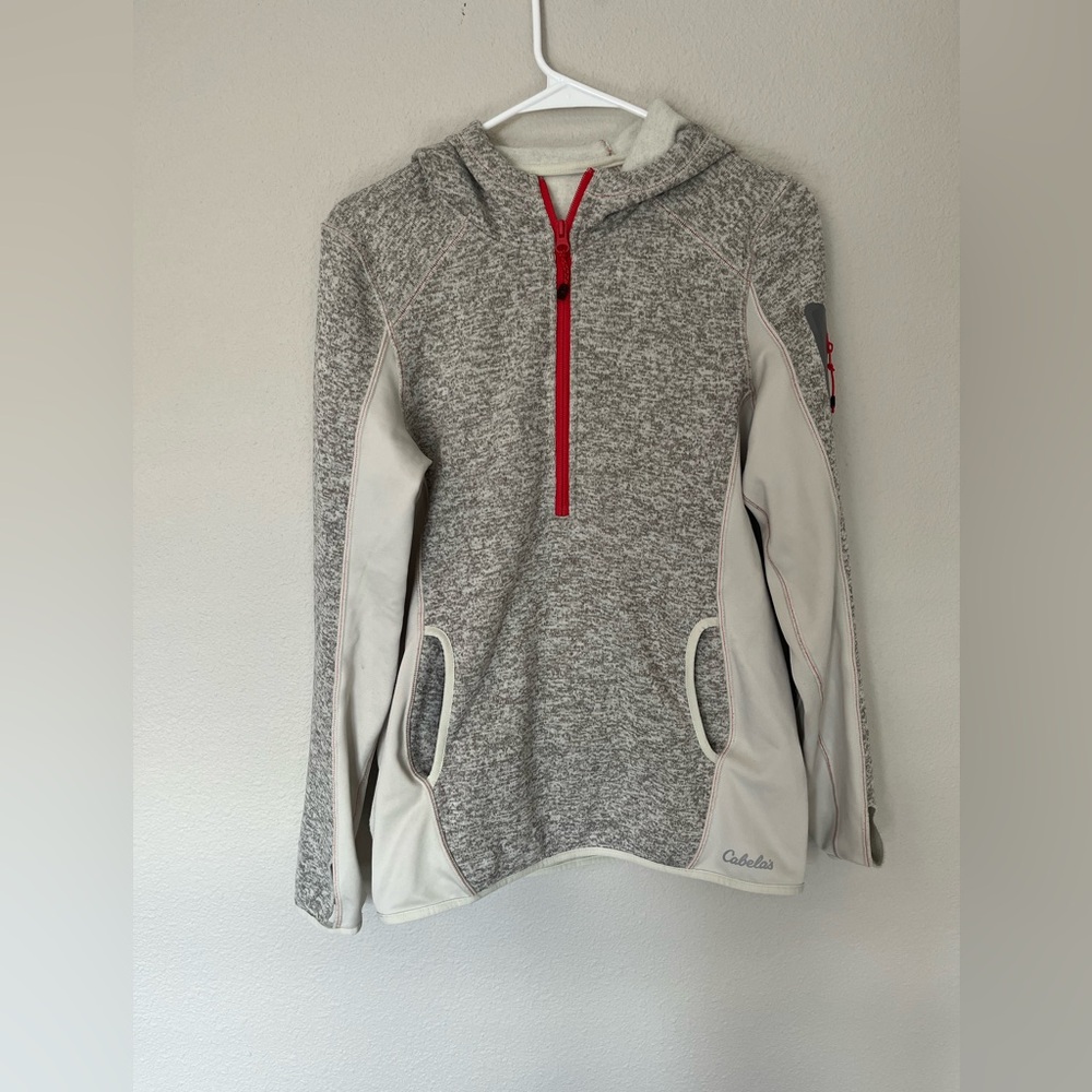 Cabelas half-zip sweatshirt